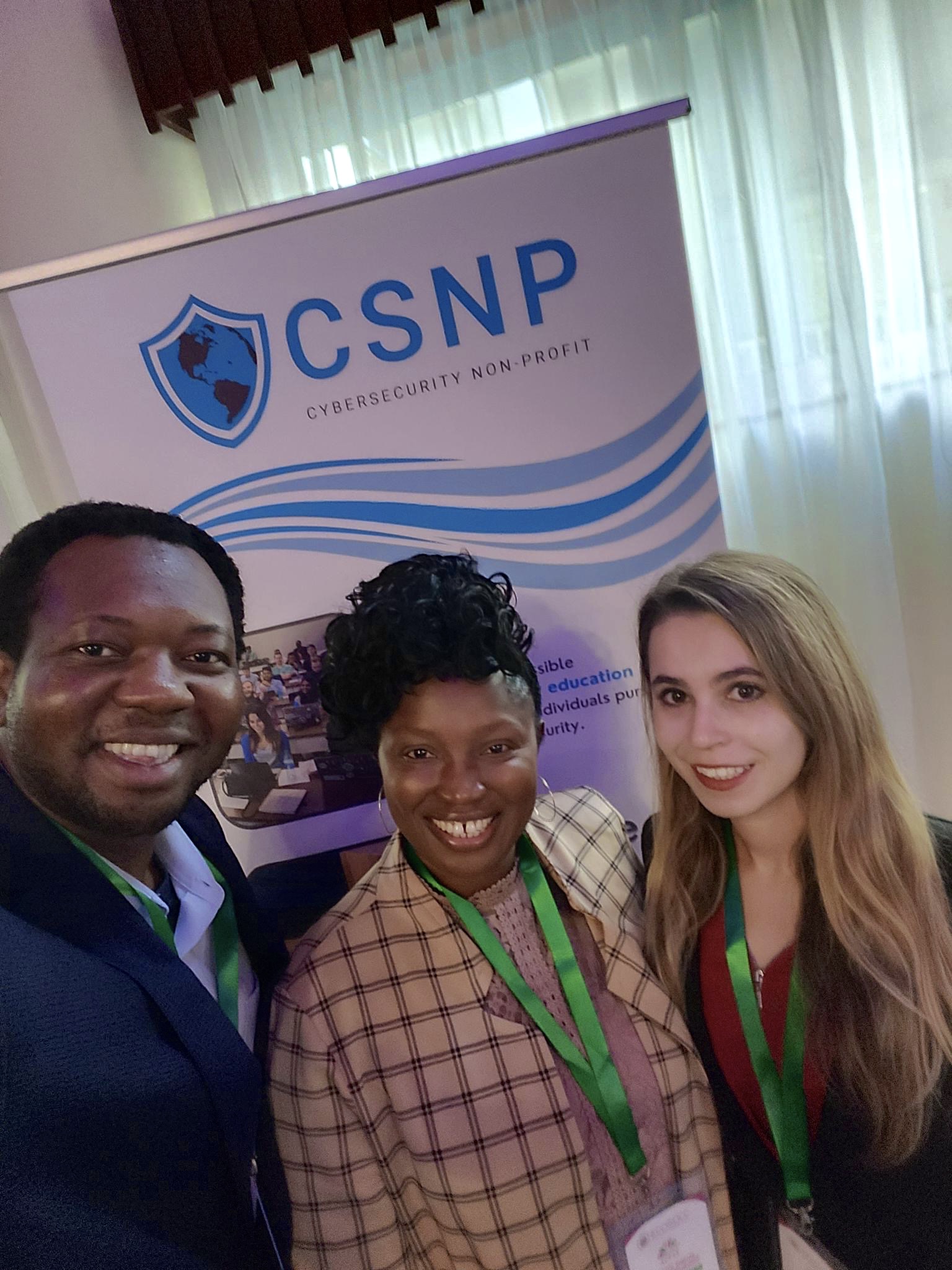 CSNP Team with Banner